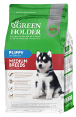 Сухой корм Green Holder для щенков средних пород, 2кг