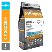 Сухой корм для кошек Probalance Поддержка иммунитета с лососем, 8кг