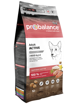 Сухой корм для собак Probalance Активность и энергия, 12кг